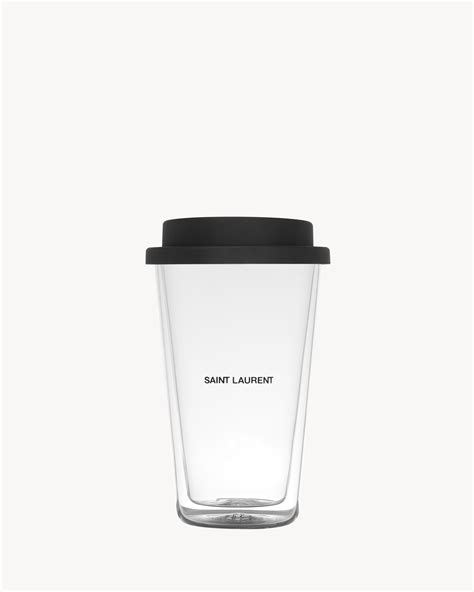 ysl tea cup|COFFEE MUG IN GLASS .